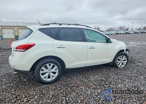 2011 Nissan Murano S из США, поврежденный, VIN JN8AZ1MU2BW050206